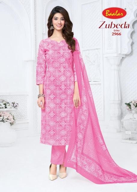 Baalar zubeda vol-29 dress material at wholesale price